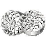 1 X Azara AZA-541 Nano Chrome 18X8 5x100/5x114.3 74.1 Hub 35 Offset Chrome Wheel Rim