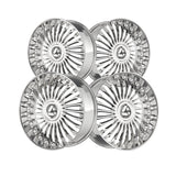 1 X Azara AZX-103 Chrome 28X9.5 Blank 78.1 Hub 15 Offset Chrome Wheel Rim