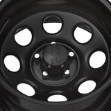 Black Rock 023 16X8 6X5.50 108.70 Hub -06 Offset Black Wheel Rim
