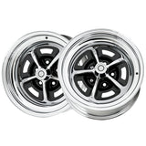 1 X Boyd Coddington 54 Series Magnum 500 15X8 5x4.50 53.98 Hub +0 Offset Chrome Wheel Rim