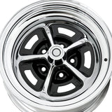 1 X Boyd Coddington 54 Series Magnum 500 15X8 5x4.50 53.98 Hub +0 Offset Chrome Wheel Rim