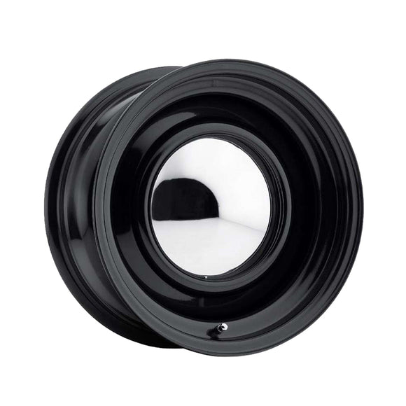 1 X Boyd Coddington 61B Smoothie 15X6 5X5.00/5X5.50 94 Hub +03 Offset Black Wheel Rim