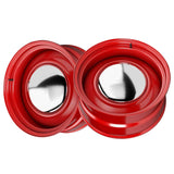 1 X Boyd Coddington 61R Smoothie 15X7 5X4.50 81 Hub +00 Offset Baron Red Wheel Rim