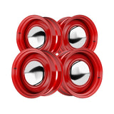 1 X Boyd Coddington 61R Smoothie 15X7 5X4.50 81 Hub +00 Offset Baron Red Wheel Rim