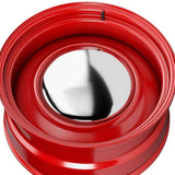 1 X Boyd Coddington 61R Smoothie 15X7 5X4.50 81 Hub +00 Offset Baron Red Wheel Rim