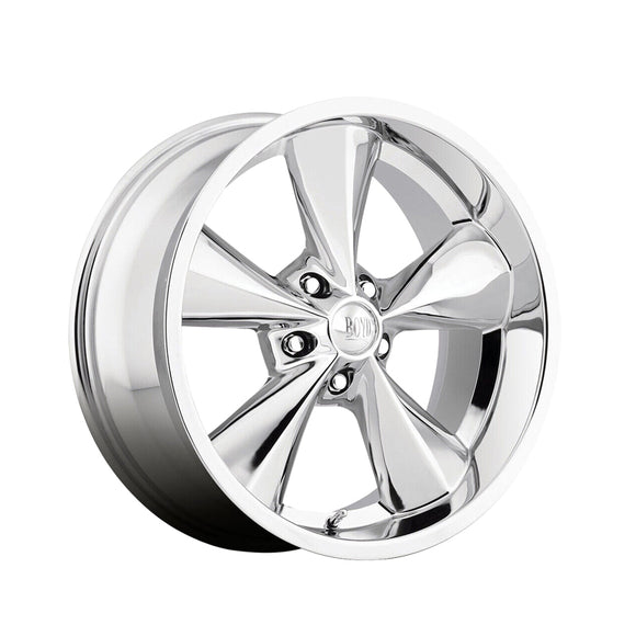 Boyd Coddington 001 18X8 5X5.00 78.10 Hub +00 Offset Gun Metal Wheel Rim