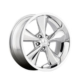 1 X Boyd Coddington BC1 Junkyard Dog 15X8 5X4.75 83.06 Hub +00 Offset POLISH Wheel Rim