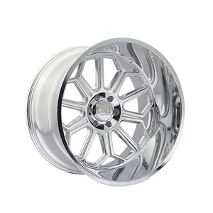1 X CALI OFF-ROAD AUBURN 20X10 6-135 87.1 Hub -25 Offset Silver Wheel Rim