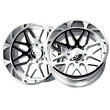 1 X CALI OFF-ROAD INVADER 20X10 8-165.1 125.2 Hub -25 Offset Chrome Wheel Rim