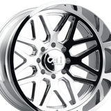 1 X CALI OFF-ROAD INVADER 20X10 6-139.7 106.1 Hub -25 Offset Chrome Wheel Rim