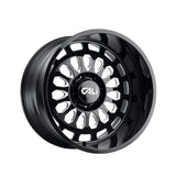 1 X CALI OFF-ROAD PARADOX 20X12 6-135 87.1 Hub -51 Offset Black Wheel Rim