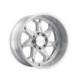 1 X CALI OFF-ROAD SEVENFOLD 20X12 6-135 87.1 Hub -51 Offset Silver Wheel Rim