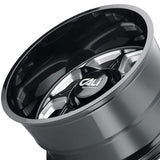 1 X CALI OFF-ROAD SEVENFOLD 20X12 6-135 87.1 Hub -51 Offset Black Wheel Rim