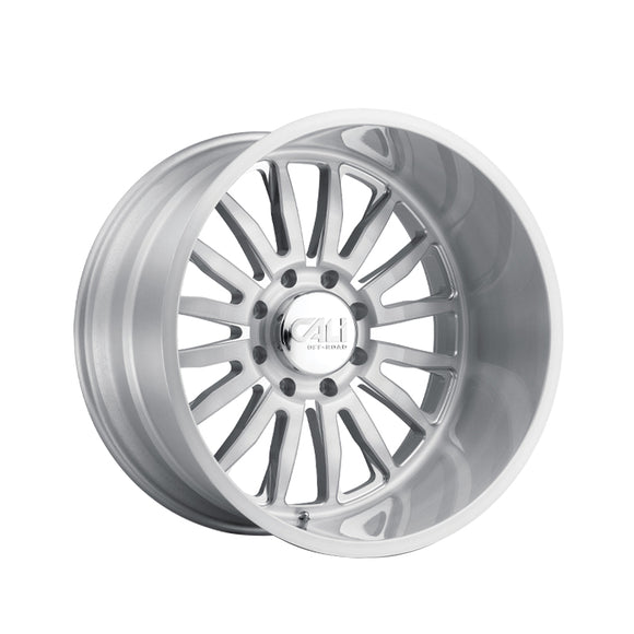 1 X CALI OFF-ROAD SUMMIT 20X10 5-139.7 87.1 Hub -25 Offset Silver Wheel Rim