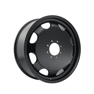 1 X CALI OFF-ROAD SUMMIT DUALLY 24X8.25 8-165.1 121.3 Hub 100 Offset Black Wheel Rim