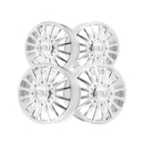 1 X CALI OFF-ROAD SUMMIT DUALLY 22X8.25 8-200 142 Hub -232 Offset Silver Wheel Rim