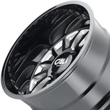 1 X CALI OFF-ROAD SUMMIT 20X10 8-180 124.1 Hub -25 Offset Black Wheel Rim