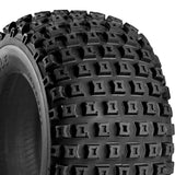 1 X New Carlisle Knobby 18X9.50-8/2 Tires