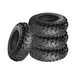 1 X New Carlisle Trail Wolf 25X10.00-12/4 Tires