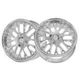 1 X Cavallo CLV-33 Nano Chrome 22X9.5 5x115/5x120 74.1 Hub 15 Offset Chrome Wheel Rim