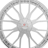1 X Cavallo CLV-36 Nano Chrome 22X8.5 5x112/5x114.3 74.1 Hub 38 Offset Chrome Wheel Rim