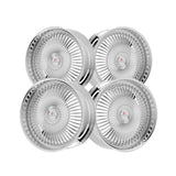 1 X Cavallo CLV-41 Nano Chrome 22X8.5 5x110/5x114.3 74.1 Hub 38 Offset Chrome Wheel Rim