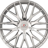 1 X Cavallo CLV-45 Nano Chrome 18X8 5x100/5x114.3 74.1 Hub 35 Offset Chrome Wheel Rim
