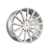 1 X Cavallo CLV-52 Nano Chrome 18X8 4x100/4x114.3 74.1 Hub 35 Offset Chrome Wheel Rim