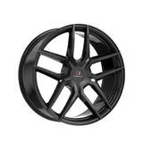 1 X Cavallo CLV-55 Gloss Black 18X8 4x100/4x114.3 74.1 Hub 35 Offset Black Wheel Rim