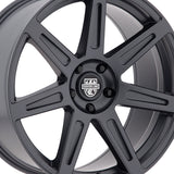 Centerline SM1 REV 7 19X10.5 5X4.50 73.00 Hub +45 Gun Metal Wheel Rim