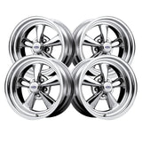 Cragar 48408/61 S/S 15X7 5X5.00 90.93 Hub +03 Offset Chrome Plated Wheel Rim