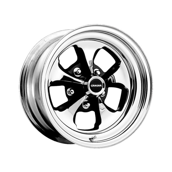 Cragar 15X10 5X4.50 / 5X4.75 / 5X5.00 87.38 Hub -35 Chrome Plated Wheel Rim