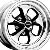 Cragar 15X10 5X4.50 / 5X4.75 / 5X5.00 87.38 Hub -35 Chrome Plated Wheel Rim