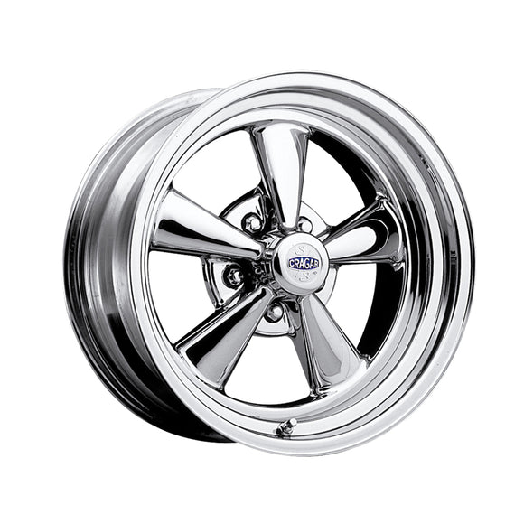 Cragar 01461C S/S 15X7 5X4.75 90.91 Hub +00 Offset Chrome Plated Wheel Rim