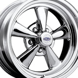 Cragar 01461C S/S 15X7 5X4.50 90.91 Hub +00 Offset Chrome Plated Wheel Rim