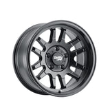 1 X DIRTY LIFE CANYON 17X9 5-127 71.5 Hub -12 Offset Black Wheel Rim