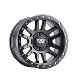 1 X DIRTY LIFE CANYON PRO 17X9 5-127 71.5 Hub -38 Offset Black Wheel Rim