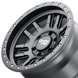 1 X DIRTY LIFE CANYON PRO 17X9 5-127 71.5 Hub -38 Offset Black Wheel Rim