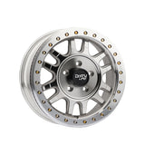 1 X DIRTY LIFE CANYON PRO SXS 15X7 4-137 106.25 Hub 13 Offset Silver Wheel Rim