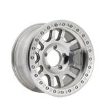 1 X DIRTY LIFE CANYON RACE 17X9 5-127 71.5 Hub -12 Offset Silver Wheel Rim