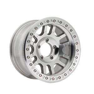 1 X DIRTY LIFE CANYON RACE 20X10 8-170 130.8 Hub -44 Offset Silver Wheel Rim