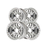 1 X DIRTY LIFE CANYON RACE 17X9 5-127 71.5 Hub -12 Offset Silver Wheel Rim