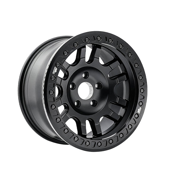 1 X DIRTY LIFE CANYON RACE 17X9 8-165.1 130.8 Hub -12 Offset Black Wheel Rim