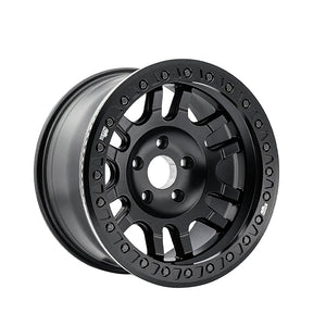 1 X DIRTY LIFE CANYON RACE 17X9 6-139.7 106 Hub -12 Offset Black Wheel Rim