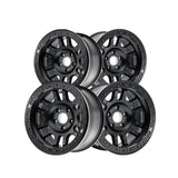 1 X DIRTY LIFE CANYON RACE 17X9 6-139.7 106 Hub -12 Offset Black Wheel Rim