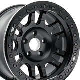 1 X DIRTY LIFE CANYON RACE 17X9 6-139.7 106 Hub -12 Offset Black Wheel Rim