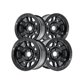 1 X DIRTY LIFE CANYON RACE 20X10 8-165.1 130.8 Hub -44 Offset Black Wheel Rim