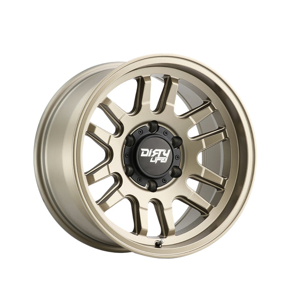 1 X DIRTY LIFE CANYON 17X9 5-127 71.5 Hub -12 Offset Gold Wheel Rim