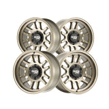 1 X DIRTY LIFE CANYON 17X9 5-127 71.5 Hub -12 Offset Gold Wheel Rim