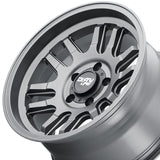 1 X DIRTY LIFE CANYON 17X9 5-127 71.5 Hub -12 Offset Gray Wheel Rim